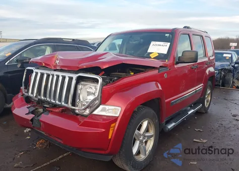 2008 Jeep Liberty Limited Edition из США, поврежденный, VIN 1J8GN58KX8W289795